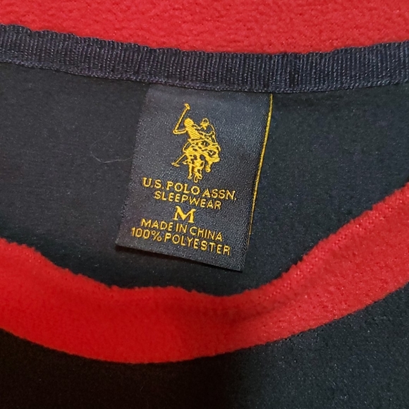 US Polo Assn. Fleece lounge wear size M - Picture 3 of 5